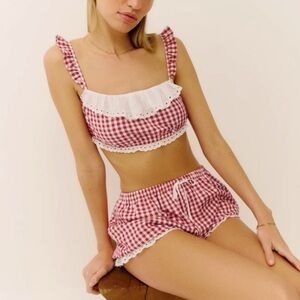 Reformation Rome Cropped Top